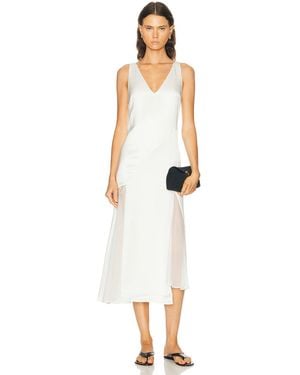 SIR. Ingrid Lace Midi Dress - White