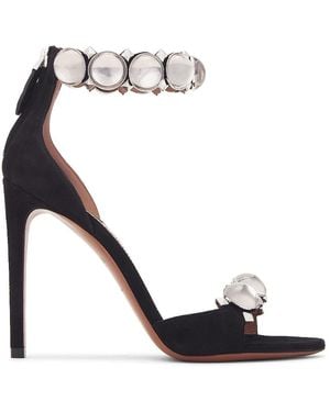 Alaïa La Bombe 110 Sandals - White