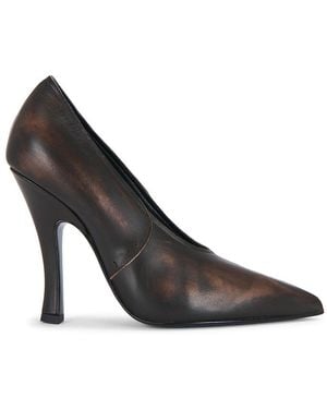 Magda Butrym Leather Pump - Black