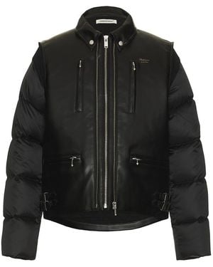 Undercover Leather Blouson - Black
