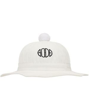 Bode Paneled Grandfather Hat - White