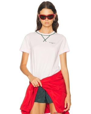Givenchy Fitted T-Shirt - Red
