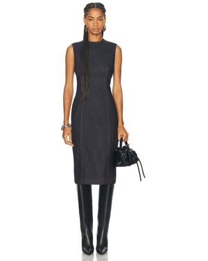 Acne Studios Sleeveless Midi Dress - Black