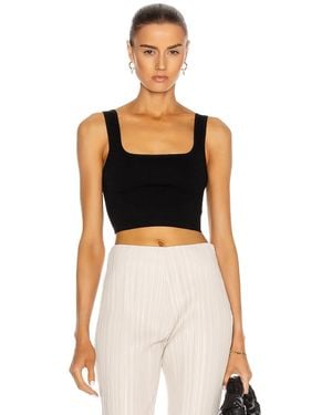 Matteau Nineties Knit Tank Top - Black