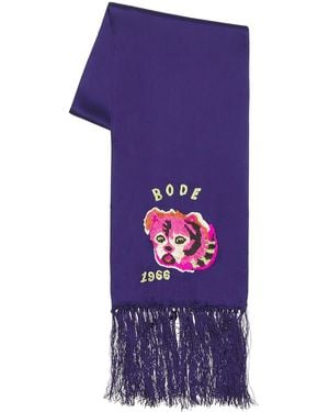 Bode Dream Souvenir Scarf - Purple