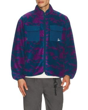 by Parra Darwin Camo Fleece - Blue