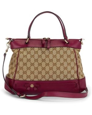 Gucci Mayfair Tote Bag - Natural
