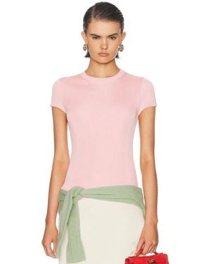 L'academie 'Academie Kiersey Knit T-Shirt - Red