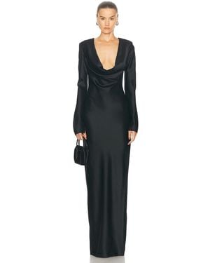 anna cowl evening dress Anna Cowl Evening Dress Retrofete
