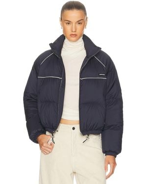 Miu Miu Puffer Coat - Blue