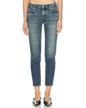 Moussy Brickell Tapered Jeans - Blue