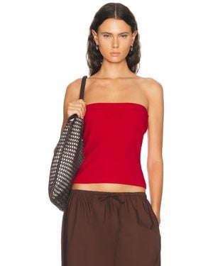Flore Flore Bes Bandeau Top - Red