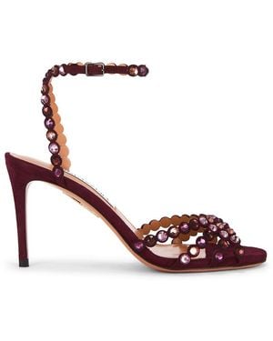 Aquazzura Tequila 85 Sandal - Pink
