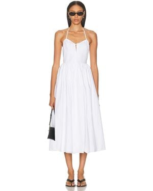 Sans Faff Como Dress - White