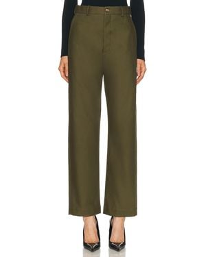 Wardrobe NYC Drill Trouser - Green