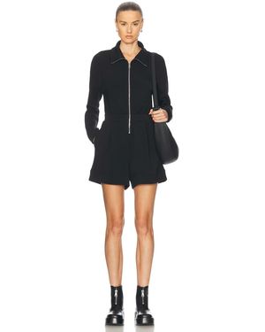 Varley Annika Playsuit - Black