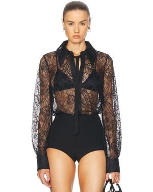 retroféte Gracen Blouse - Black