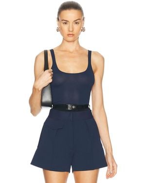 Brandon Maxwell The Julia Top - Blue