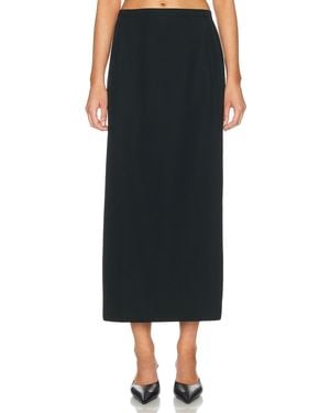 Magda Butrym Tailored Midi Skirt - Black
