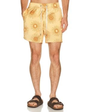 Onia Charles 5 Swim Trunk - Yellow