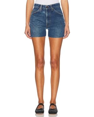 aligrace Vintage Classic Relaxed Short - Blue