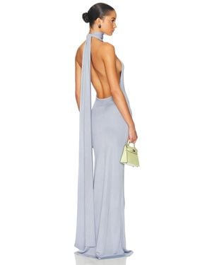 Helsa Novie Maxi Knit Dress - White