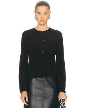 FRAME The Saddle Jacket - Black