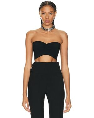 Alaïa Alaïa Bandeau Top - Black