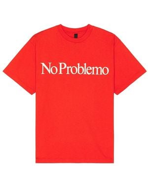 No Problemo Short Sleeve Tee - Red