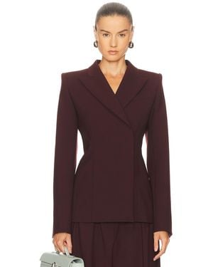 Sportmax Fitted Blazer - Purple
