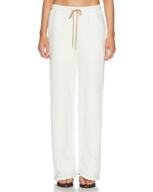The Upside Arkana Estelle Barrel Pant - White