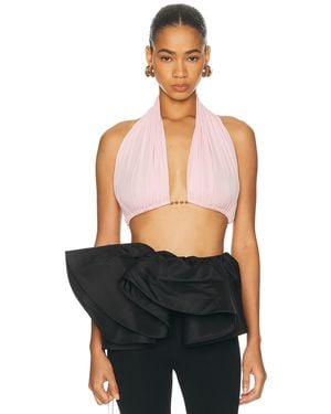 Burc Akyol Scarf Top - Black