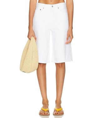 Agolde Ramona Short - White