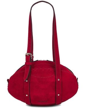 Monse Football Shoulder Bag - Red