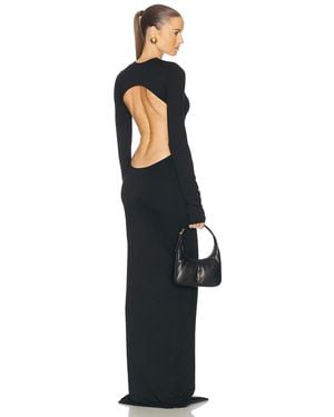 ÉTERNE Stella Maxi Dress - Blue