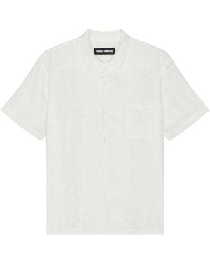 DOUBLE RAINBOUU Hawaiian Shirt - White