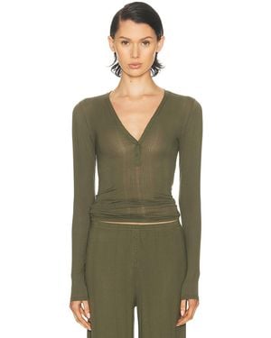 Negative Underwear Whipped Henley - Green