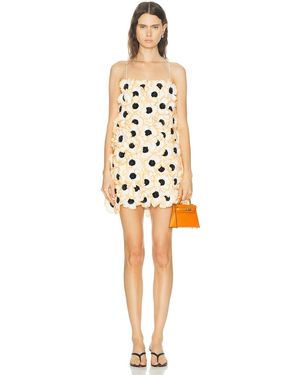 Marina Moscone Mini Dress - White
