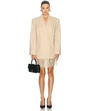 Zimmermann Valiant Lace Blazer - Natural