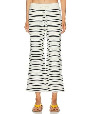 Negative Underwear Waffle Knit Cropped Pant - Multicolor