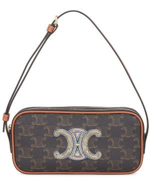 Celine Triomphe Camera Bag - Brown