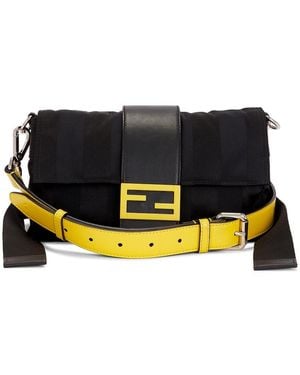 Fendi Baguette Convertible Belt Bag - Black