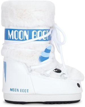 Moon Boot Junior Icon Little Yeti Boot - Blue