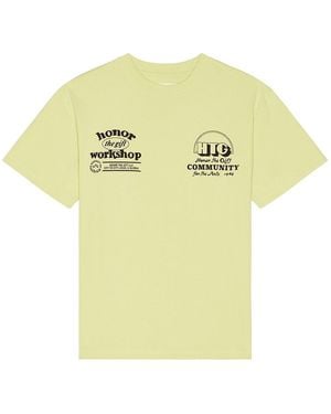 Honor The Gift Honor Workshop Tee - Yellow