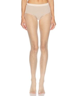 Wolford Net Tights - Natural