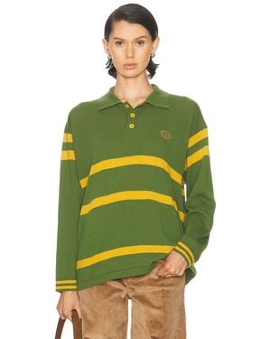 Bode Regis Polo Top - Green