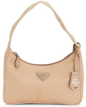 Prada Re-Edition 2000 Re-Nylon Mini Shoulder Bag - Brown