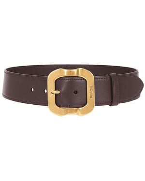 Miu Miu Belts for Women | Online Sale up to 40% off | Lyst