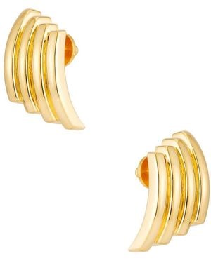 Mega Line Dance Earrings - Yellow