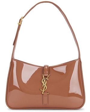Saint Laurent Le 5 A 7 Shoulder Bag - Brown